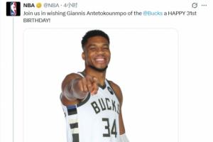NBA祝字母哥生快！评论区各家球迷疯狂招募：速来我湖！快来我勇