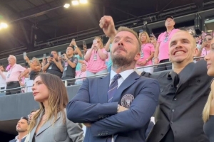 贝克汉姆球员时代2次赢得美职联冠军，作为老板首次夺冠